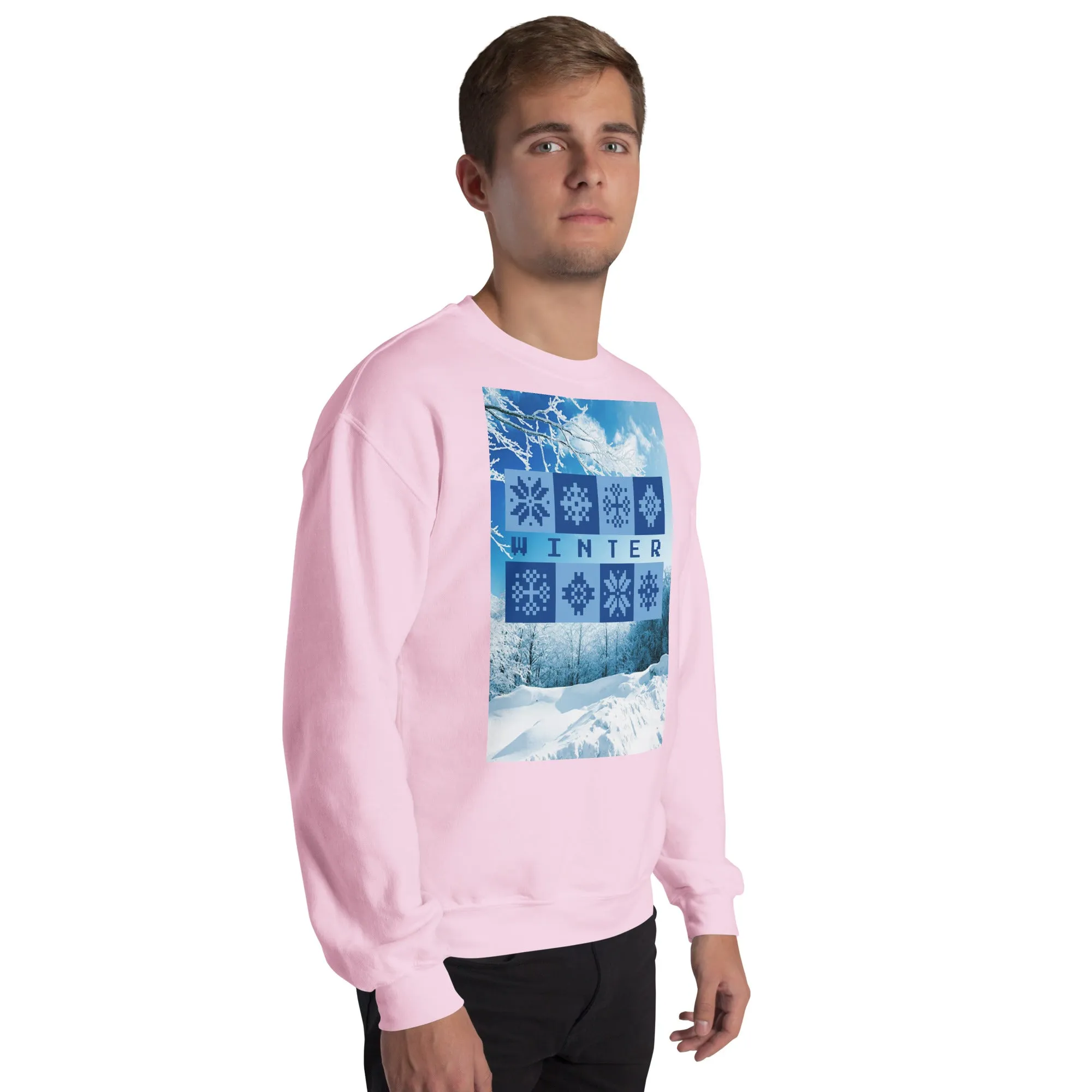 Winter Christmas Sweatshirt (Glamourange Christmas Sweatshirt Men)