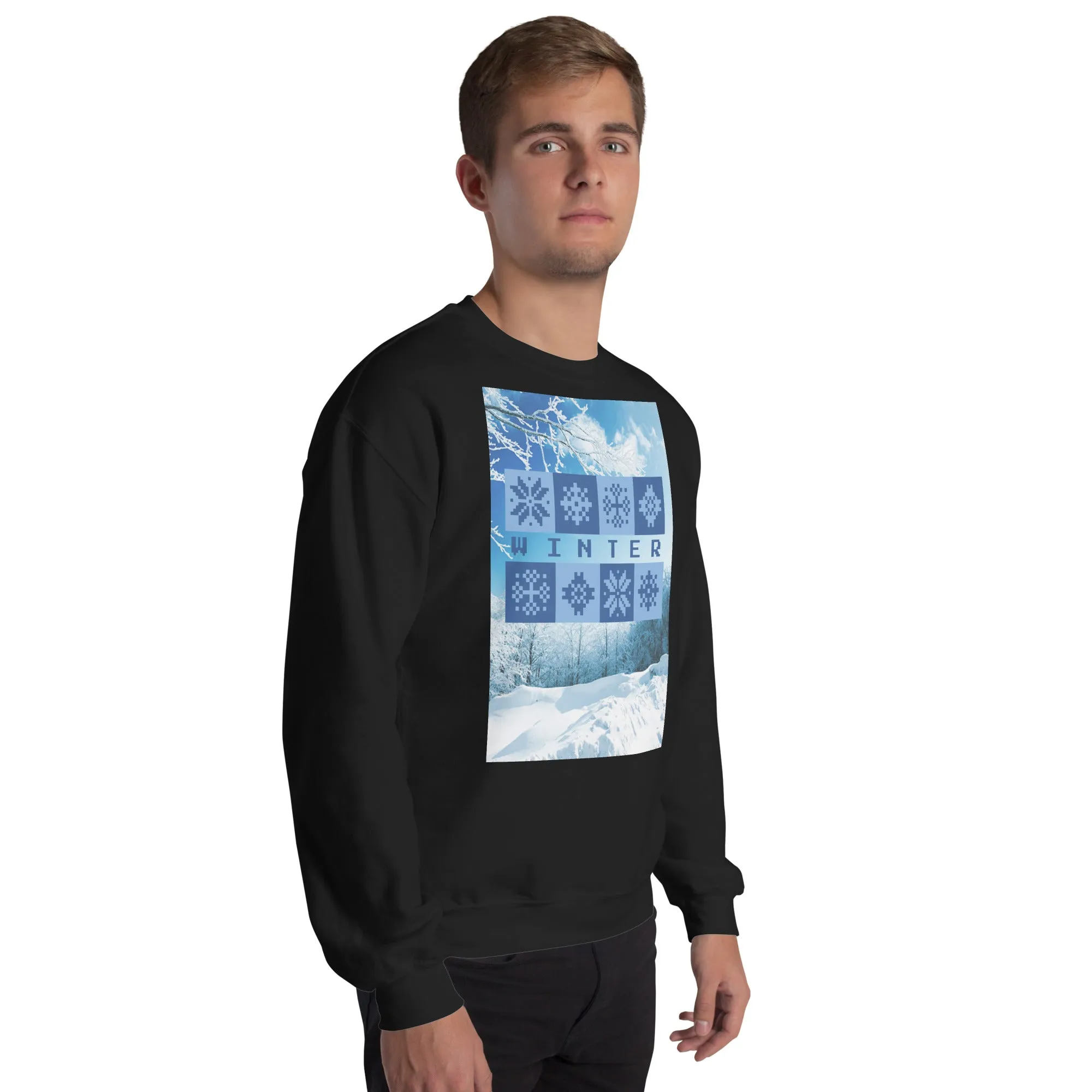 Winter Christmas Sweatshirt (Glamourange Christmas Sweatshirt Men)