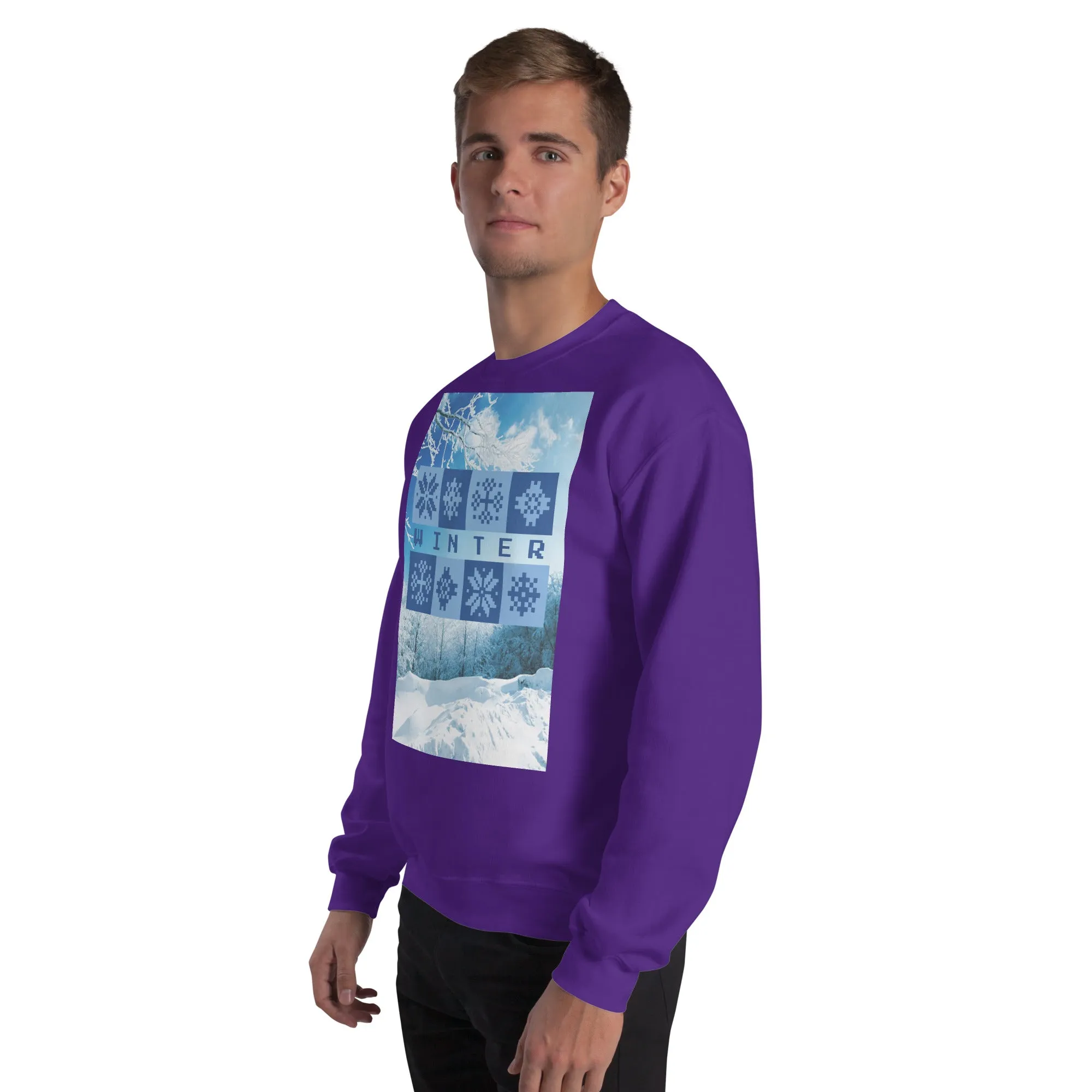 Winter Christmas Sweatshirt (Glamourange Christmas Sweatshirt Men)