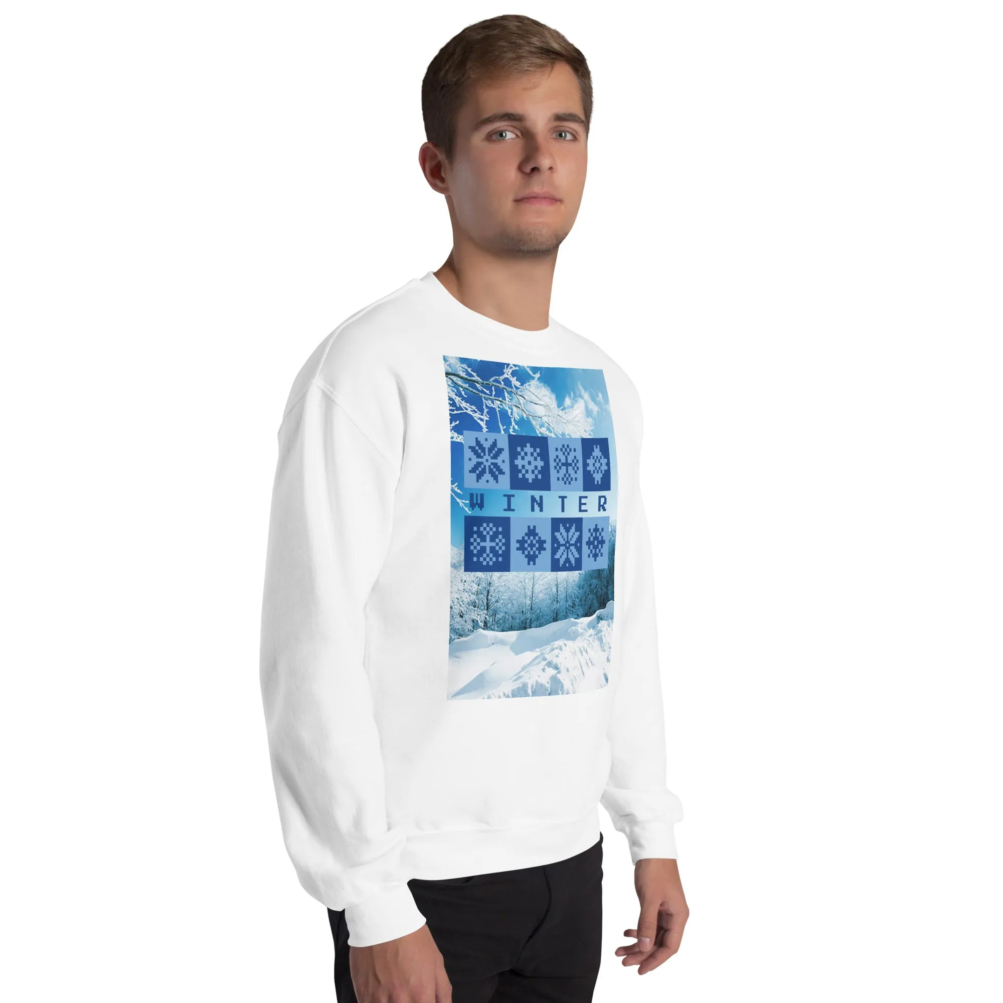 Winter Christmas Sweatshirt (Glamourange Christmas Sweatshirt Men)