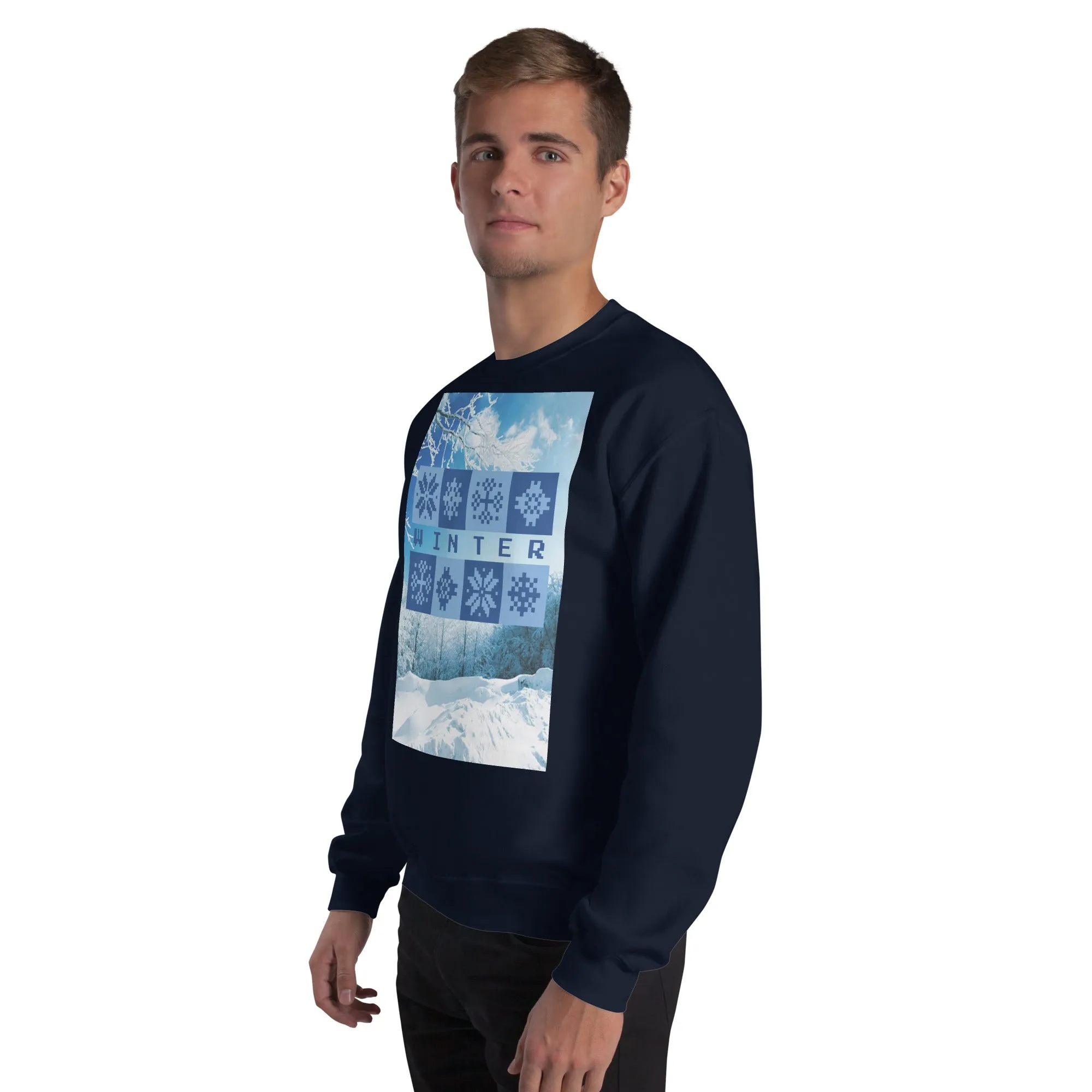 Winter Christmas Sweatshirt (Glamourange Christmas Sweatshirt Men)