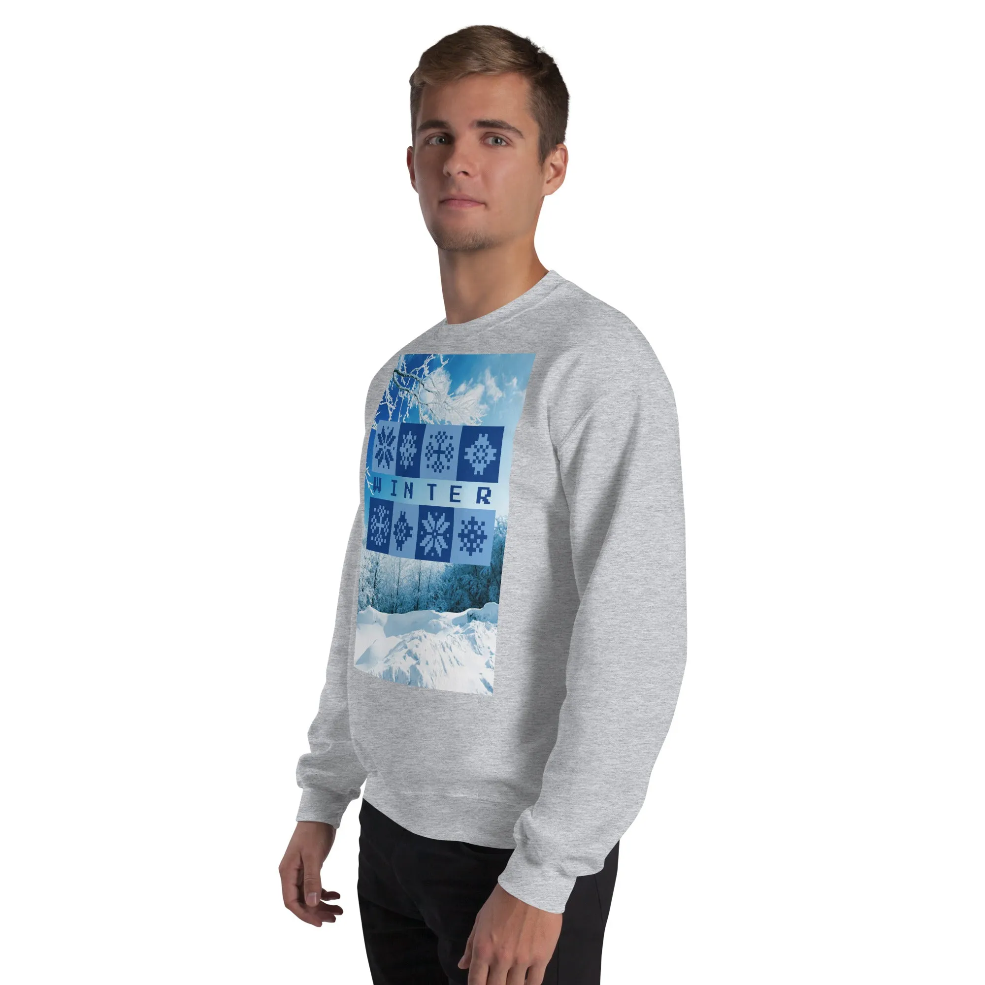 Winter Christmas Sweatshirt (Glamourange Christmas Sweatshirt Men)