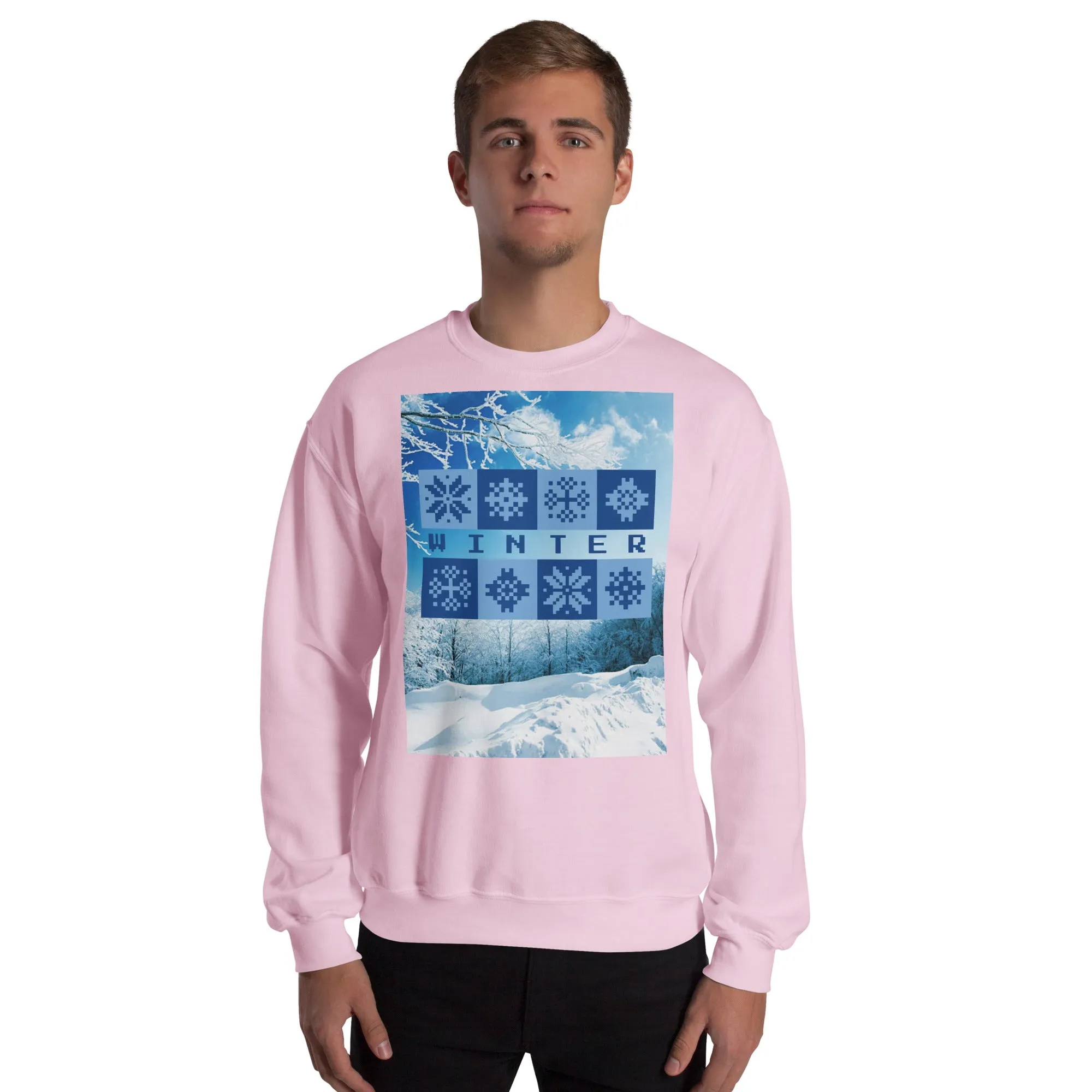 Winter Christmas Sweatshirt (Glamourange Christmas Sweatshirt Men)