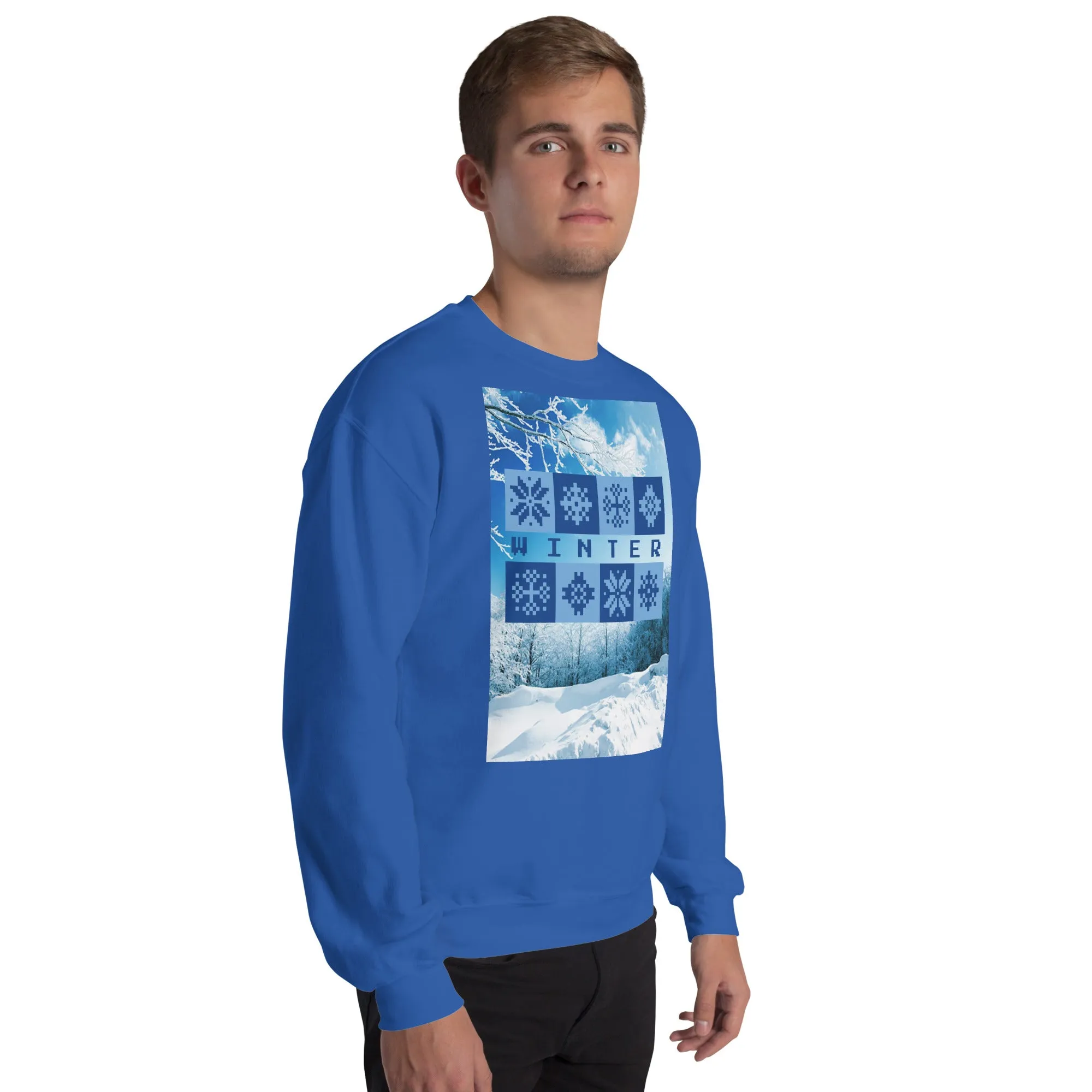 Winter Christmas Sweatshirt (Glamourange Christmas Sweatshirt Men)