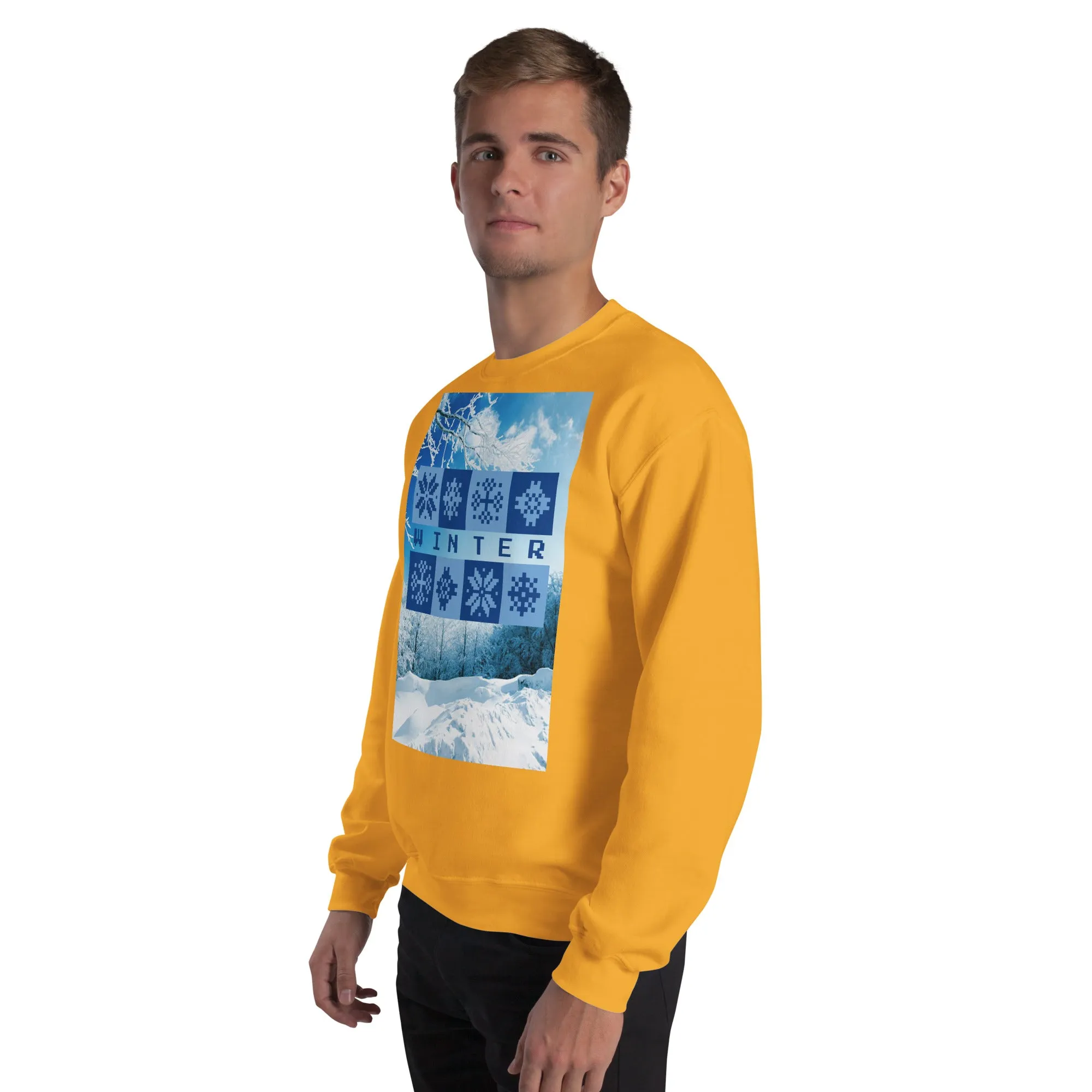 Winter Christmas Sweatshirt (Glamourange Christmas Sweatshirt Men)