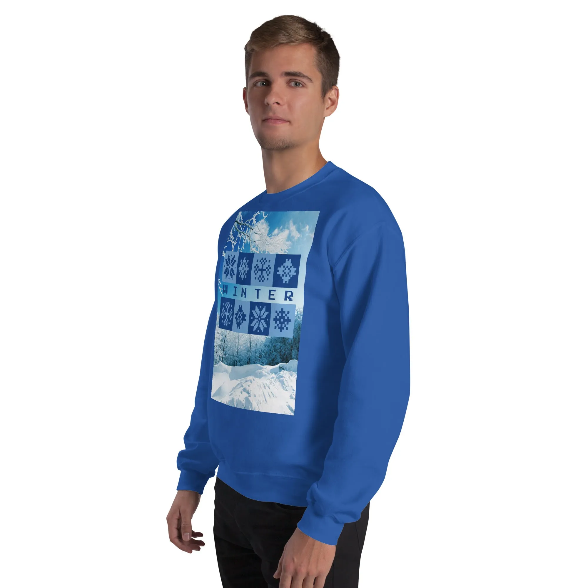 Winter Christmas Sweatshirt (Glamourange Christmas Sweatshirt Men)