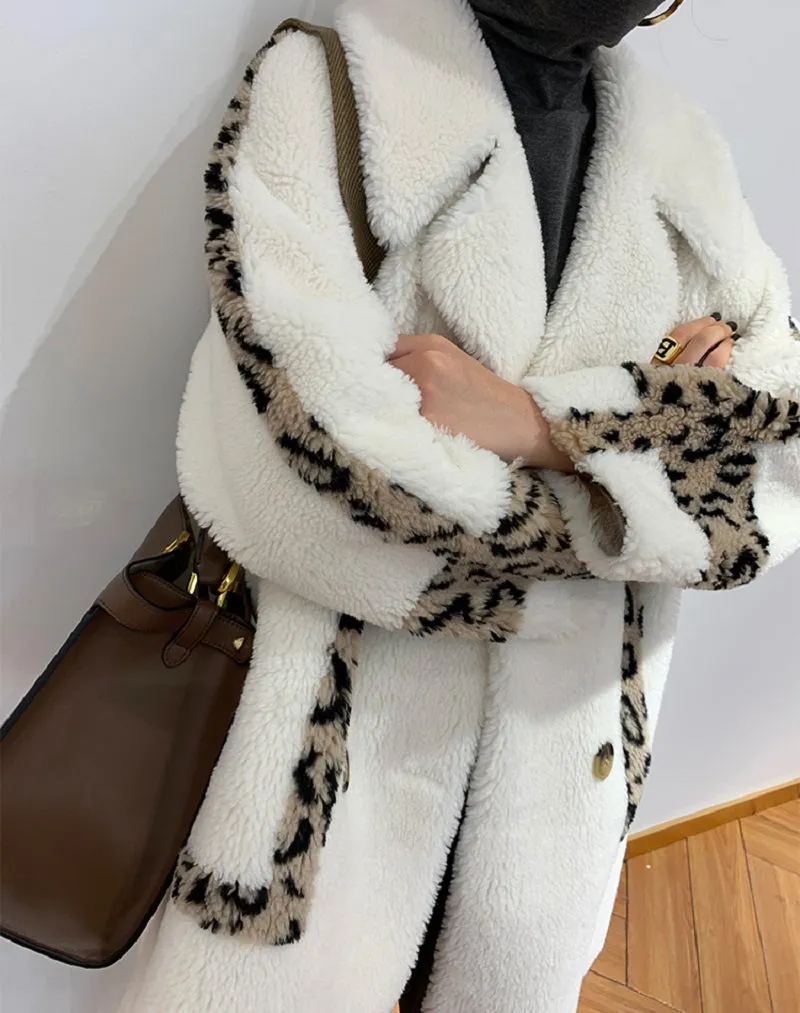 Women's Autumn/Winter Casual Warm Coat With Sheep Fur