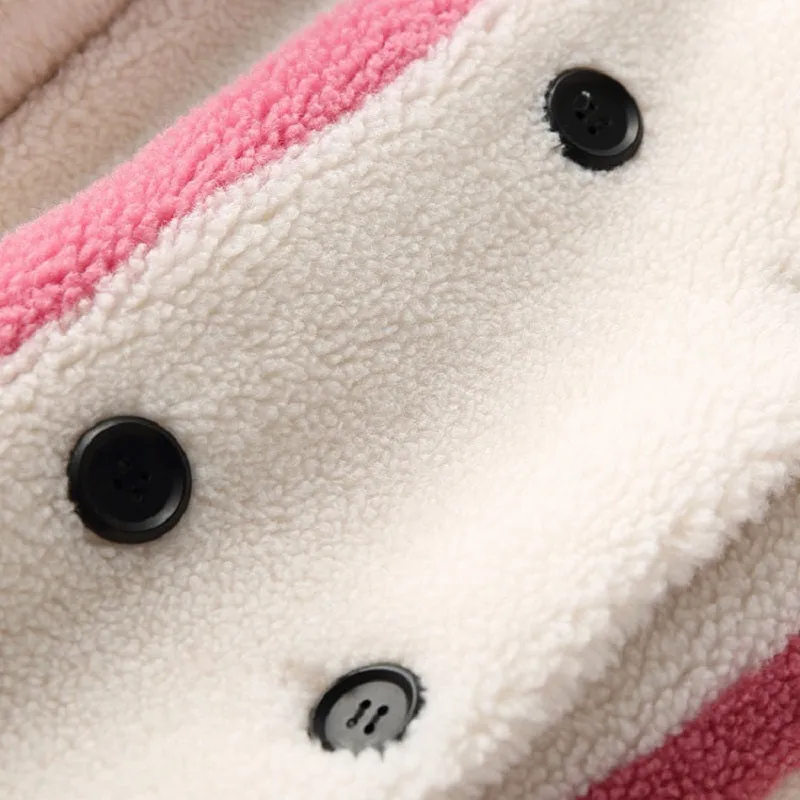 Women's Autumn/Winter Casual Warm Coat With Sheep Fur